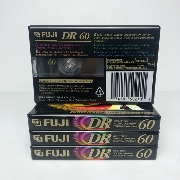 Fuji DR 60 Blank Cassette Normal Position - Picture 2 of 3